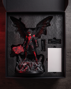 Anti-Magic Mist Figure unboxing with USB cable and guide